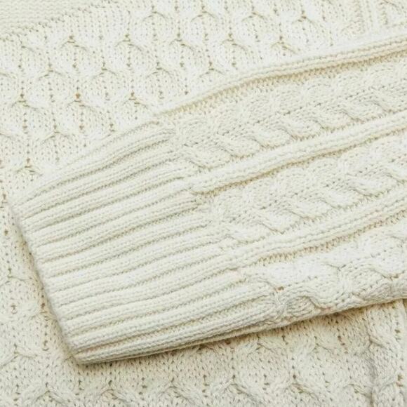 Nike Life Men's Cable Knit Turtleneck Sweater Large FB7770-072 - Picture 6 of 9